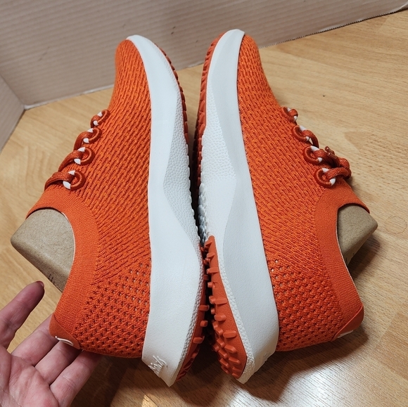Allbirds TD2 Tree Dasher 2 Orange Knit Active Shoes. Men\'s size 11.5. New. main image 6